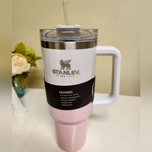 Stanley adventure quencher 40 oz parfait ombre pink and white new! (Target)